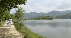 송해공원 옥연지